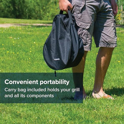 Campingaz Party Grill 400 CV Barbacoa Contacto Gas Natural 2000W, Mesa, Ø36x42cm
